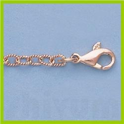 Genuine 16" 14kt Italian Gold-Yellow or White 2.8mm, Twisted Oval Small :6.4gr