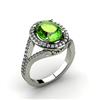 Image 1 : Periodt 3.08 ctw & Diamond Ring 18kt W/Y  Gold