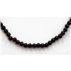 Image 2 : Garnet beads round 101.75 ctw Necklace