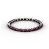 Image 1 : Genuine 13.80 ctw  Ruby Bracelet 18kt White or Yellow Gold 6.8g