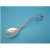 Image 1 : A Georg Jensen silver sifter spoon with...