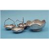 Image 1 : A George V silver epergne bowl and 3...