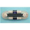 Image 1 : A French Art Deco brooch of rounded...