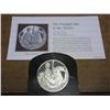 Image 1 : 2 OZ STERLING SILVER MEDAL REMBRANDT PF
