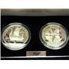 Image 2 : 2000 LEIF ERICSON PROOF SILVER 2 COIN SET