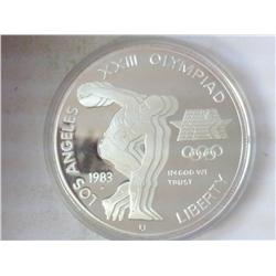 1983-S OLYPICS SILVER DOLLAR PROOF (AS SHOWN)