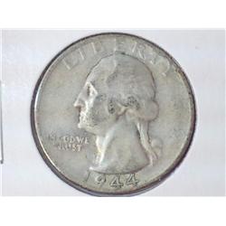 1944-S WASHINGTON SILVER QUARTER