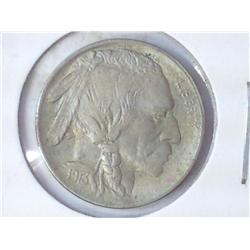 1913 TYPE I BUFFALO NICKEL AU WITH DIVIT ON REV.