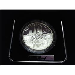 2002 US MILITARY ACADEMY PF SILVER DOLLAR