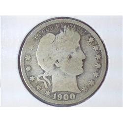 1900-O BARBER QUARTER