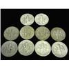 Image 2 : 10 ASSORTED 50'S SILVER ROOSEVELT DIMES