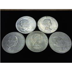 5-1965 GREAT BRITAIN CHURCHILL CROWNS