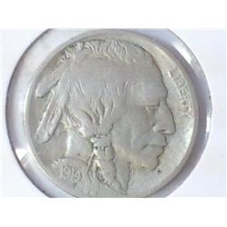 1914 BUFFALO NICKEL (VERY FINE) LAMINATION