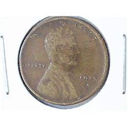 1915-S LINCOLN CENT (FINE)