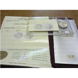 1924-P PEACE SILVER DOLLAR ICR MS 65/65