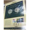 Image 1 : IKE DOLLAR COIN SET (UNC) 1-40% SILVER 1-CLAD