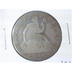 1853 SEATED LIBERTY HALF DOLLAR