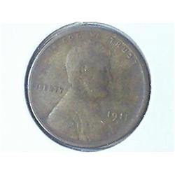 1911-S LINCOLN CENT (VERY GOOD)