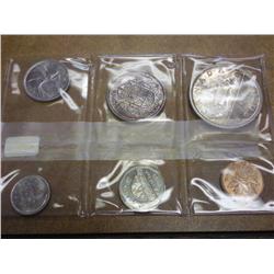 1955 CANADA SILVER (PF LIKE) SET TOUGHER DATE