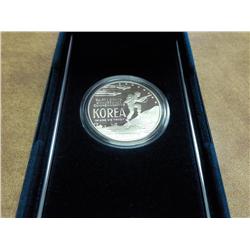 1981 KOREAN WAR PROOF SILVER DOLLAR