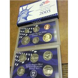 2005 US PROOF SET (WITH BOX)