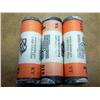 Image 1 : 3 ROLLS OF UNC STATE QUARTERS SEE DESCRIPTION