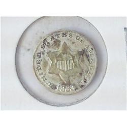 1853 THREE CENT PIECE (SILVER)