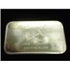 Image 2 : 1 TROY OZ .999 FINE SILVER INGOT "THE PROSPECTORS"
