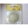 Image 1 : 1923-S PEACE SILVER DOLLAR ANACS F12 DETAILS VAM-1