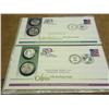 Image 2 : 2 US MINT STATE QUARTER FDC'S LOUISIANA, OHIO