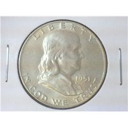 1951-D FRANKLIN HALF DOLLAR