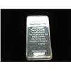 Image 2 : 1 TROY OZ .999 FINE SILVER INGOT "PROSPECTOR"