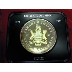 1971 CANADA BRITISH COLUMBIA $ SPECIMEN .3750 ASW