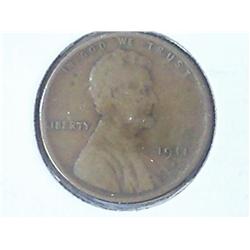 1911-S LINCOLN CENT (VERY GOOD)