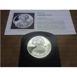 2 OZ STERLING SILVER MEDAL REMBRANDT PROOF