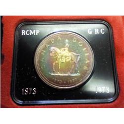 1973 CANADA RCMP $ (SPECIMEN) .3750 OZ. ASW