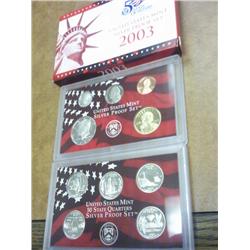 2003 US SILVER PROOF SET (WITH BOX)