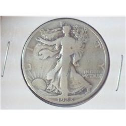 1923-S WALKING LIBERTY HALF DOLLAR