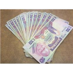 40 ZAMBIA 50 KWACHA NOTES