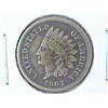 Image 1 : 1863 INDIAN HEAD CENT (FINE)