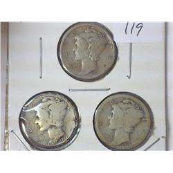 1924-P/D/S  MERCURY DIMES