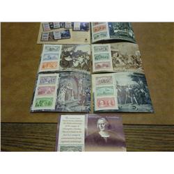 USPS VOYAGES OF COLUMBUS STAMP SET $16.34 POSTAGE