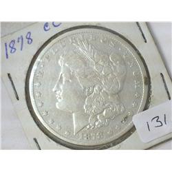 1878-CC MORGAN SILVER DOLLAR