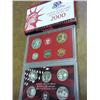 Image 1 : 2000 US SILVER PROOF SET (WITH BOX)
