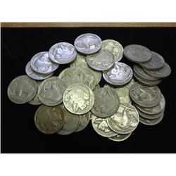 40 ASSORTED 20'S BUFFALO NICKELS