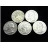 Image 1 : 5-60'S WASHINGTON SILVER QUARTERS