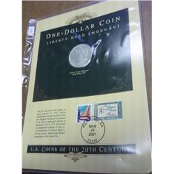 1921 MORGAN SILVER DOLLAR (AS SHOWN)