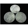 Image 2 : 1922, 23 & 25 PEACE SILVER DOLLARS