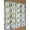 Image 1 : 10-ASSORTED 1935 $1 SILVER CERTIFICATES