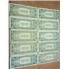 Image 2 : 10-ASSORTED 1935 $1 SILVER CERTIFICATES